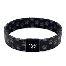 Load image into Gallery viewer, Bear Tracks Wristband Bracelet
