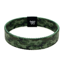 Load image into Gallery viewer, Camo Verde Wristband Bracelet