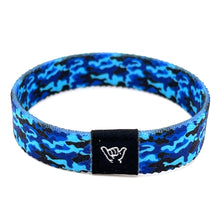 Load image into Gallery viewer, Caribbean Camo Wristband Bracelet