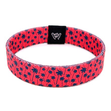 Load image into Gallery viewer, Crimson Palms Wristband Bracelet