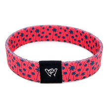 Load image into Gallery viewer, Crimson Palms Wristband Bracelet