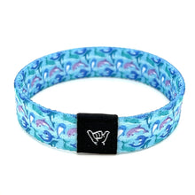 Load image into Gallery viewer, Leaping Dolphins Wristband Bracelet
