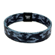 Load image into Gallery viewer, Midnight Camo Wristband Bracelet
