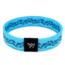 Load image into Gallery viewer, School of Dolphins Wristband Bracelet