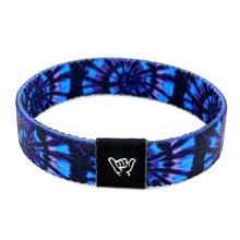 Load image into Gallery viewer, Twilight Tie Dye Wristband Bracelet