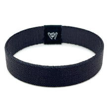Load image into Gallery viewer, Jet Black Wristband Bracelet