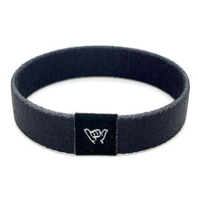 Load image into Gallery viewer, Jet Black Wristband Bracelet