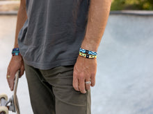 Load image into Gallery viewer, Sunset Surfer Wristband Bracelet