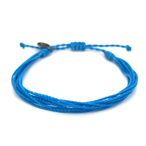 Aqua Blue 9 String Bracelet