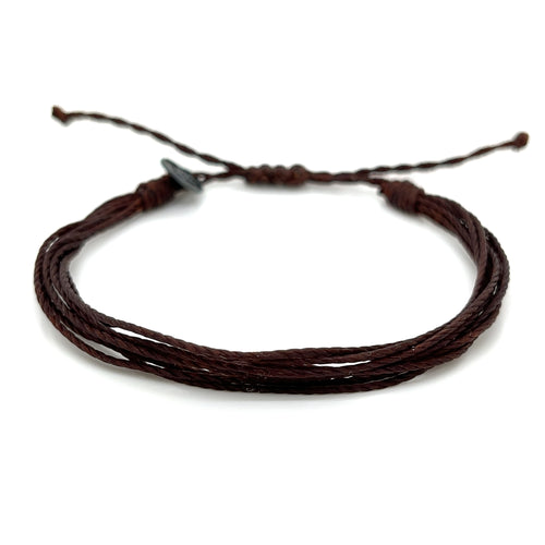 Dark Brown 9 String Bracelet