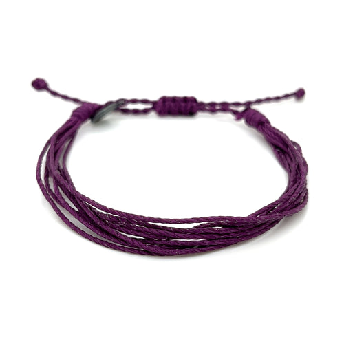 Deep Purple 9 String Bracelet