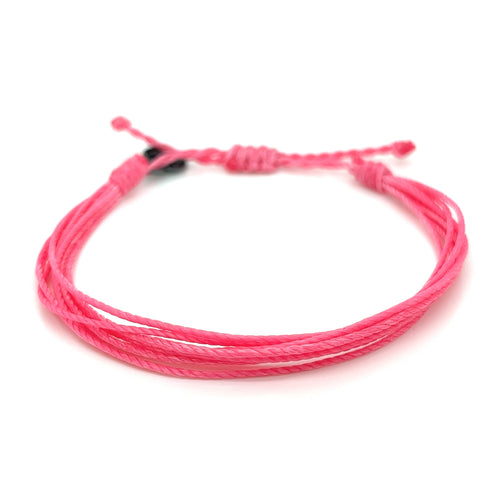 Hot Pink 9 String Bracelet