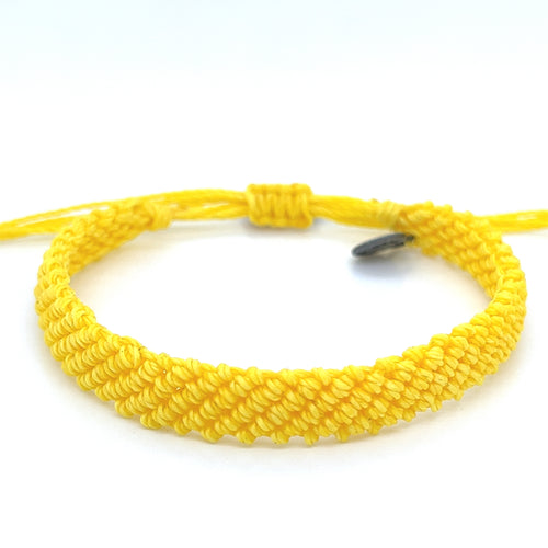 Lemon Yellow 6 String Bracelet
