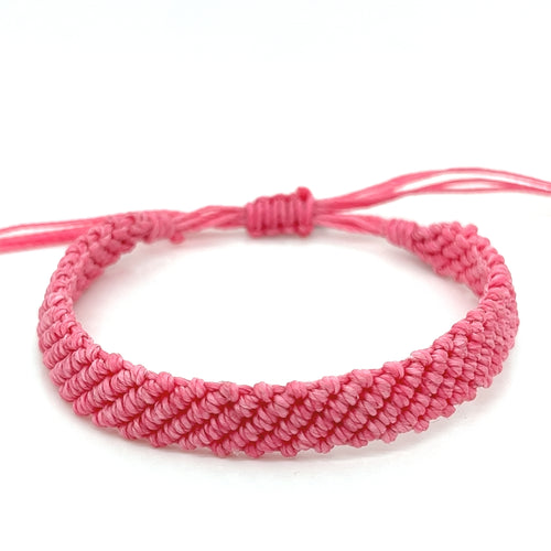 Hot Pink 6 String Bracelet
