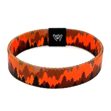 Load image into Gallery viewer, Autumn Pines Wristband Bracelet