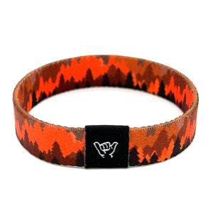 Autumn Pines Wristband Bracelet