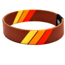 Load image into Gallery viewer, Brown Retro Stripes Wristband Bracelet