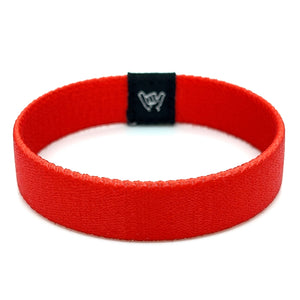 Big Red Wristband Bracelet