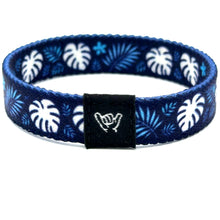 Load image into Gallery viewer, Blue Palms Wristband Bracelet