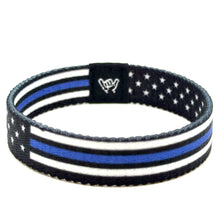 Load image into Gallery viewer, Blueline Wristband Bracelet