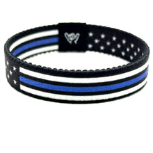 Load image into Gallery viewer, Blueline Wristband Bracelet