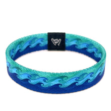 Load image into Gallery viewer, Breaking Waves Wristband Bracelet