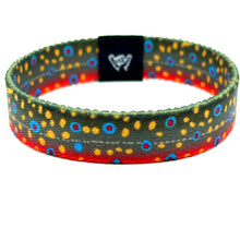 Load image into Gallery viewer, Brook Trout Skin Hang Loose Band Wristband Bracelet
