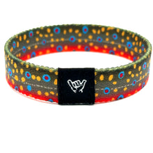 Load image into Gallery viewer, Brook Trout Skin Hang Loose Band Wristband Bracelet