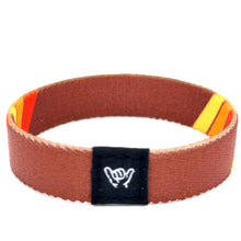 Load image into Gallery viewer, Brown Retro Stripes Wristband Bracelet