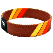 Load image into Gallery viewer, Brown Retro Stripes Wristband Bracelet