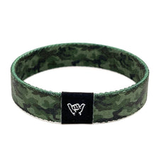 Load image into Gallery viewer, Camo Verde Wristband Bracelet