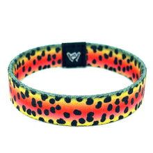 Load image into Gallery viewer, Cutthroat Trout Skin Wristband Bracelet