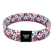 Load image into Gallery viewer, Flower Patch Kids Wristband Bracelet