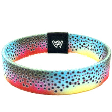 Load image into Gallery viewer, Funky Brown Trout Skin Wristband Bracelet