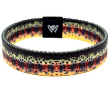 Load image into Gallery viewer, Golden Trout Skin Wristband Bracelet