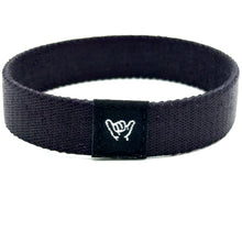 Load image into Gallery viewer, Jet Black Wristband Bracelet