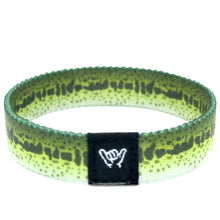 Load image into Gallery viewer, Largemouth Bass Skin Wristband Bracelet