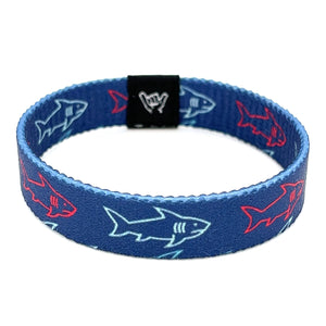 Looming Sharks Wristband Bracelet