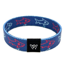 Load image into Gallery viewer, Looming Sharks Wristband Bracelet