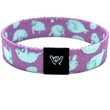 Load image into Gallery viewer, Majestic Manatee Wristband Bracelet