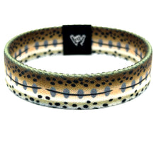 Load image into Gallery viewer, Mexican Golden Trout Skin Wristband Bracelet