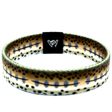 Load image into Gallery viewer, Mexican Golden Trout Skin Wristband Bracelet