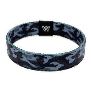 Midnight Camo Wristband Bracelet