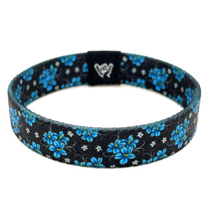 Midnight Bloom Wristband Bracelet