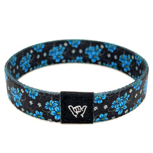 Load image into Gallery viewer, Midnight Bloom Wristband Bracelet