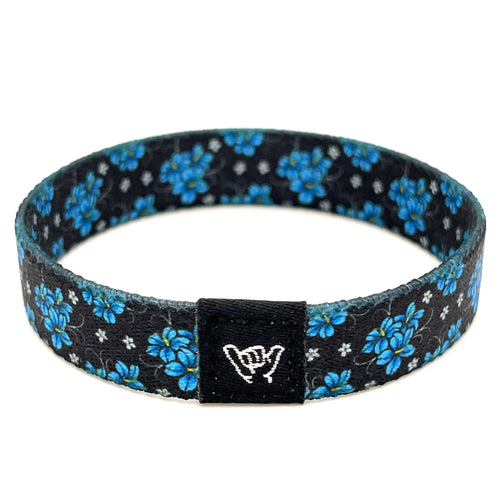 Midnight Bloom Wristband Bracelet