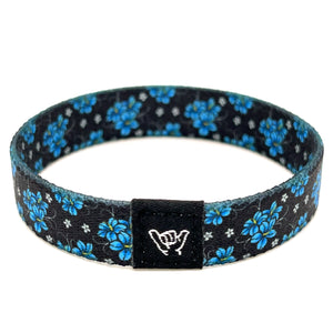 Midnight Bloom Wristband Bracelet