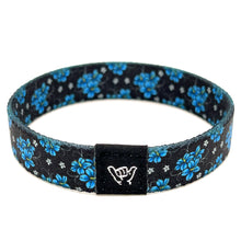 Load image into Gallery viewer, Midnight Bloom Wristband Bracelet