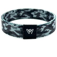 Load image into Gallery viewer, Midnight Camo Wristband Bracelet