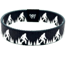 Load image into Gallery viewer, Midnight Sasquatch Wristband Bracelet